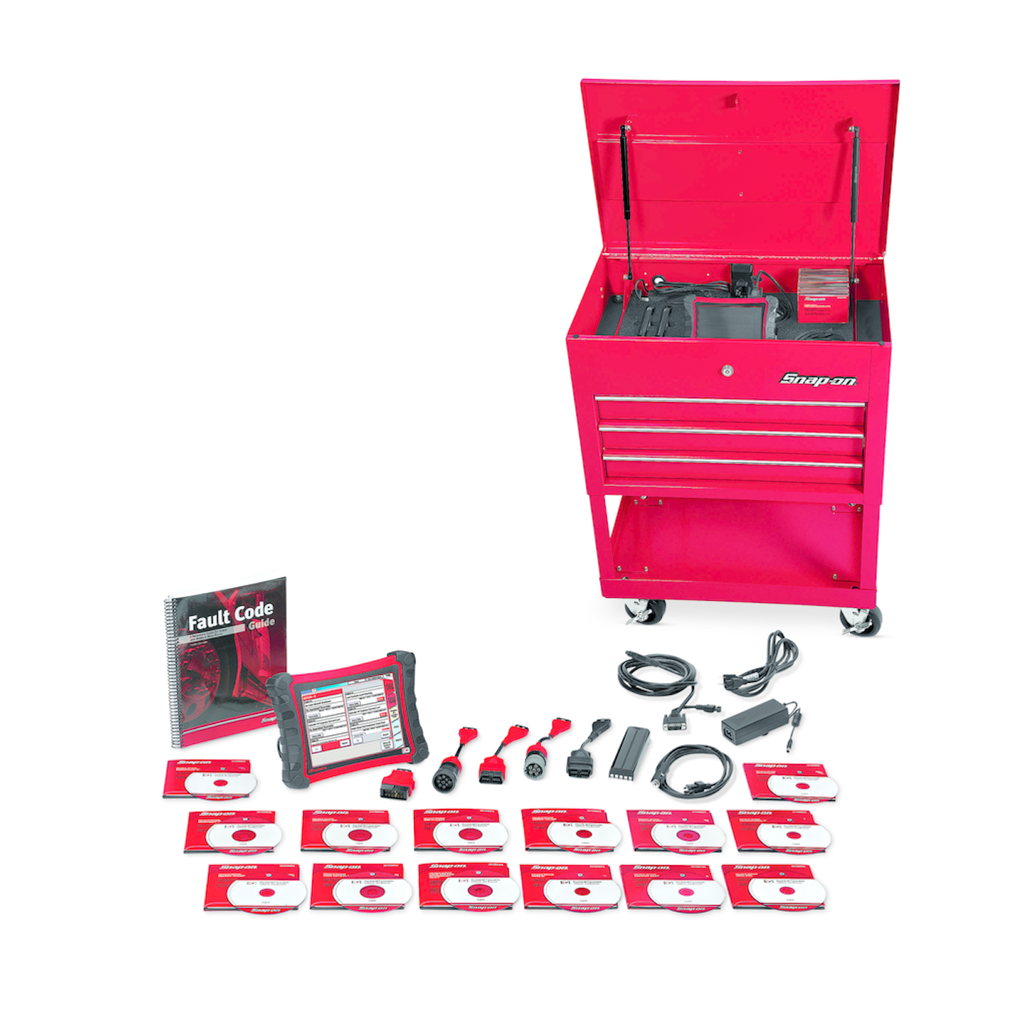 KRSC33APBO Heavy Duty Diagnostic Cart From Snapon Inc. Vehicle