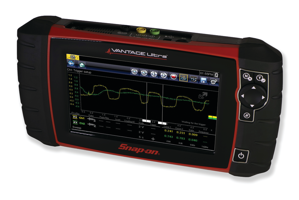 Vantage Ultra graphing multimeter and twochannel lab scope Vehicle
