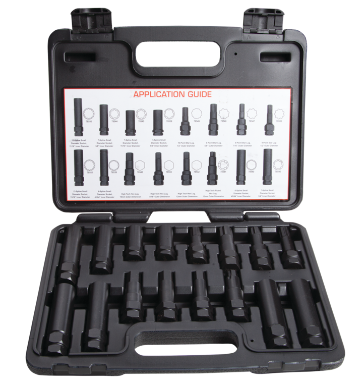 16 Piece Locking Lug Master Key Set, No. 78537 From: JS Products, Inc ...