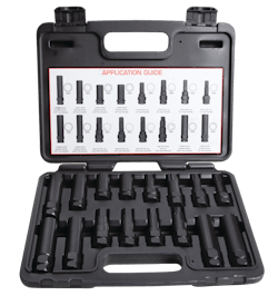 JS Products/Steelman Pro 16-piece Locking Lug Master Key Set