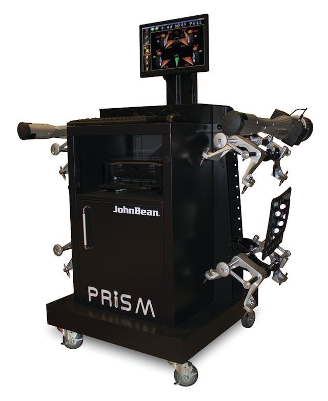5) John Bean Prism Pro 42 alignment machine
