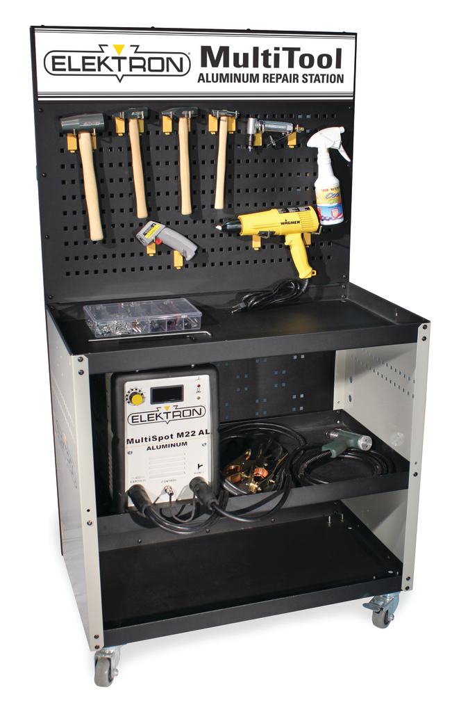 MultiTool Aluminum Dent Repair Station Vehicle Service Pros