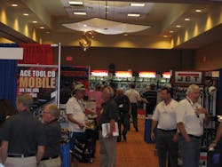 The Ace Tool Co. booth gave attendees a first-hand look at the company&apos;s new mobile website, www.acetoolco.com.