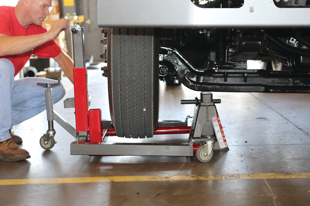 Equipment to assist with tire maintenance Vehicle Service Pros