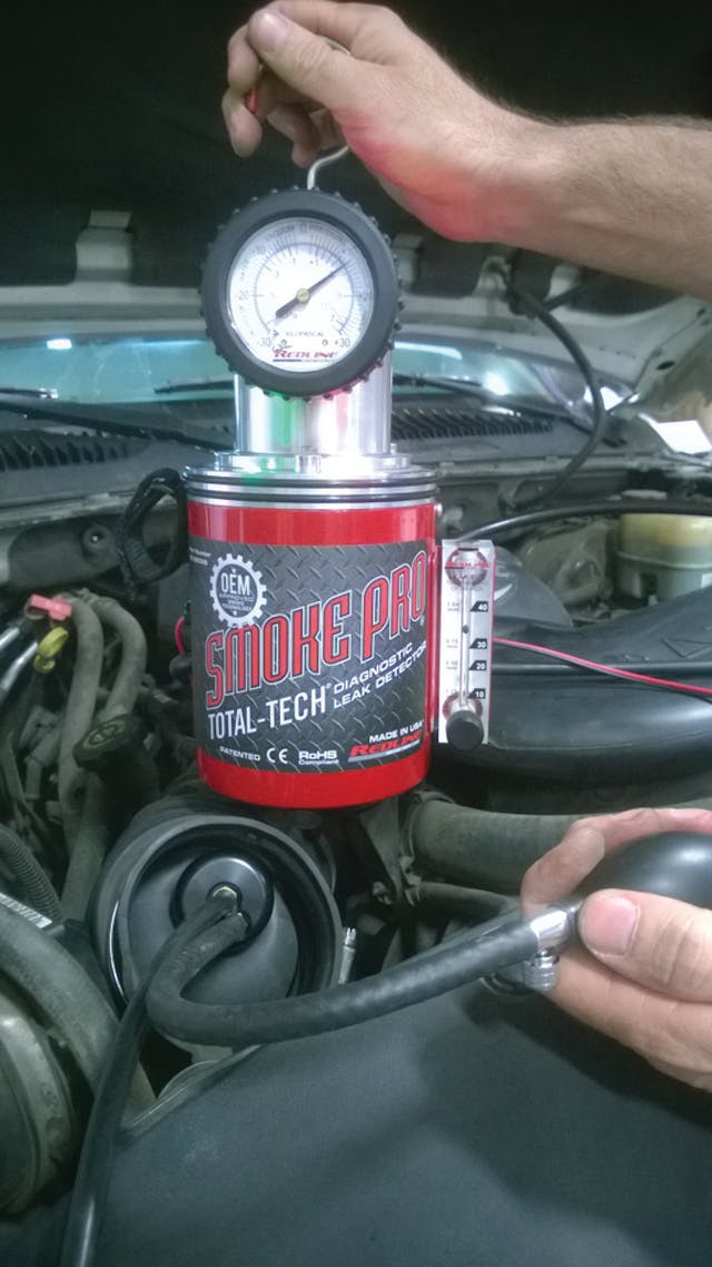 How to find vacuum leaks on a flex fuel vehicle with a code P0300 Multiple Cylinder/ Random