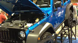 ISN Tool Dealer Expo 2014 had many prizes on hand for attendees to win, including this 2014 Jeep Wrangler.