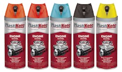 Spray Group Shot Plast Kote Engine Enamel