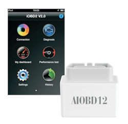 Strategic Tools &amp; Equipment Company AIOBD12 Diagnostic Device Apple iOS and Android vehicle interface