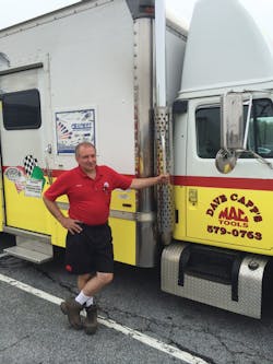 In addition to dealerships and aftermarket repair shops, Mac Tools distributor Dave Capp services a variety of other businesses in his area as well, including farms, motorcycle shops, some dealerships, large warehouses, school districts, construction companies, rental equipment shops. In addition to dealerships and aftermarket repair shops, Mac Tools distributor Dave Capp services a variety of other businesses in his area as well, including farms, motorcycle shops, some dealerships, large warehouses, school districts, construction companies, rental equipment shops.