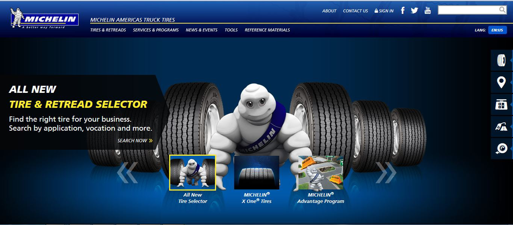 Michelin Truck Tires Homepage