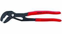 The Knipex Hose Clamp Pliers are a single pair of pliers for opening standard, space-saving and spring wire hose clamps and for spring band clamps up to 2-3/4&apos; diameter. They are an ideal tool for any professional automotive mechanic, says the company.