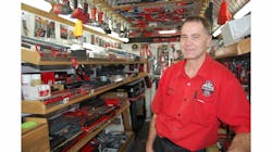 Bleile takes pride in his truck, and enjoys working with his customers. Bleile takes pride in his truck, and enjoys working with his customers.