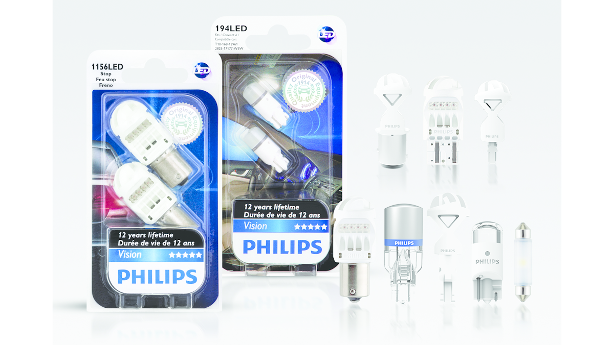Philips Vision LEDs From Philips Automotive Lighting North America Vehicle Service Pros