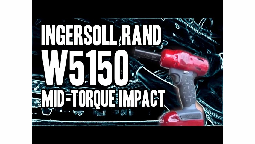 Real Tool Reviews' Ingersoll Rand W5150 IQv20 Mid Torque 1/2' Impact Wrench Video