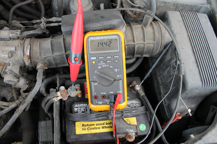 Tool Q&A Question 3: Verify the voltage the alternator is producing ...