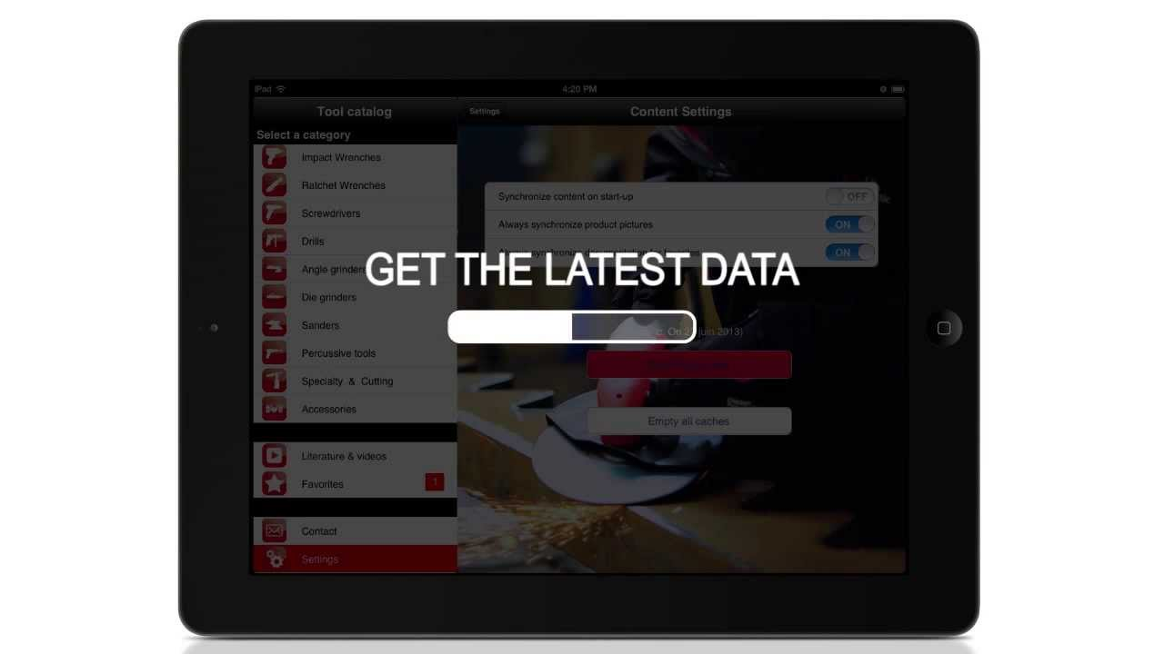 Chicago Pneumatic CP ToolBox App Demo Video