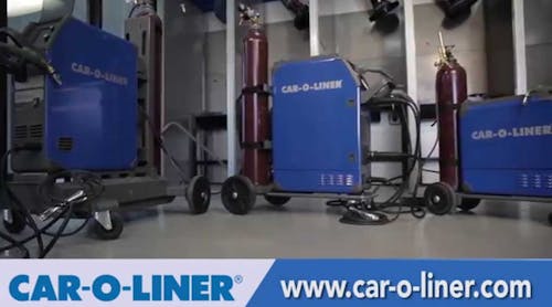 Car-O-Liner MIG Welders for Aluminum Vehicle Collision Repair Video