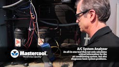 Mastercool AC System Analyzer Video