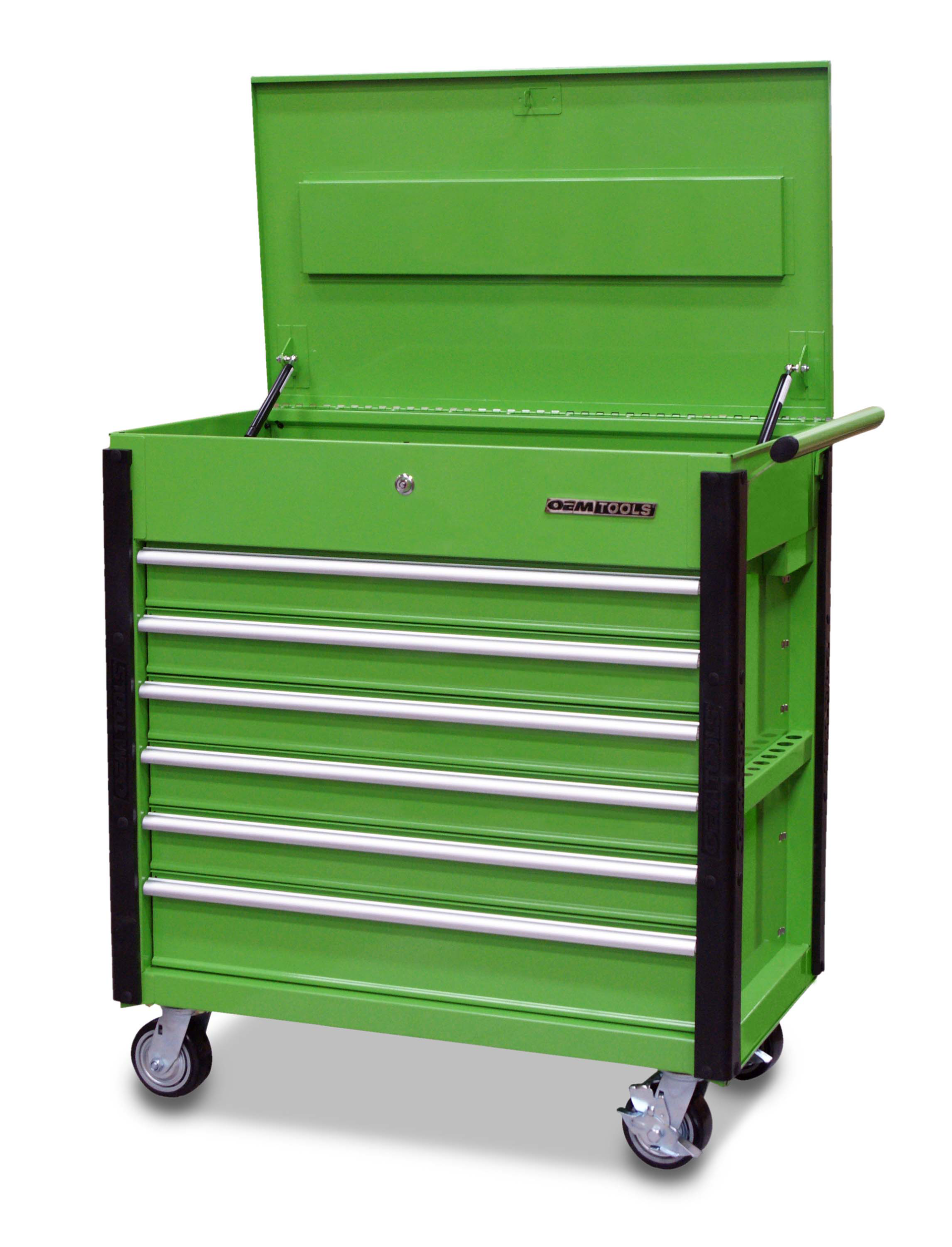 Professional 6 Drawer Service Cart, No. 24969 Vehicle Service Pros
