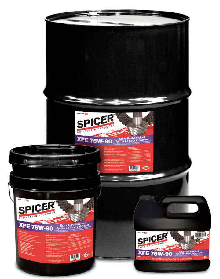Spicer XFE 75W90 drive axle lubricant From Dana Incorporated