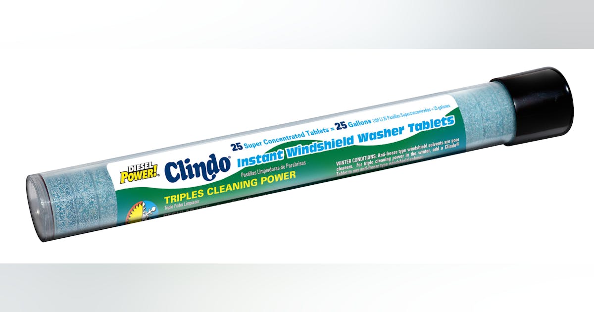 Clindo Instant Windshield Washer Tablets