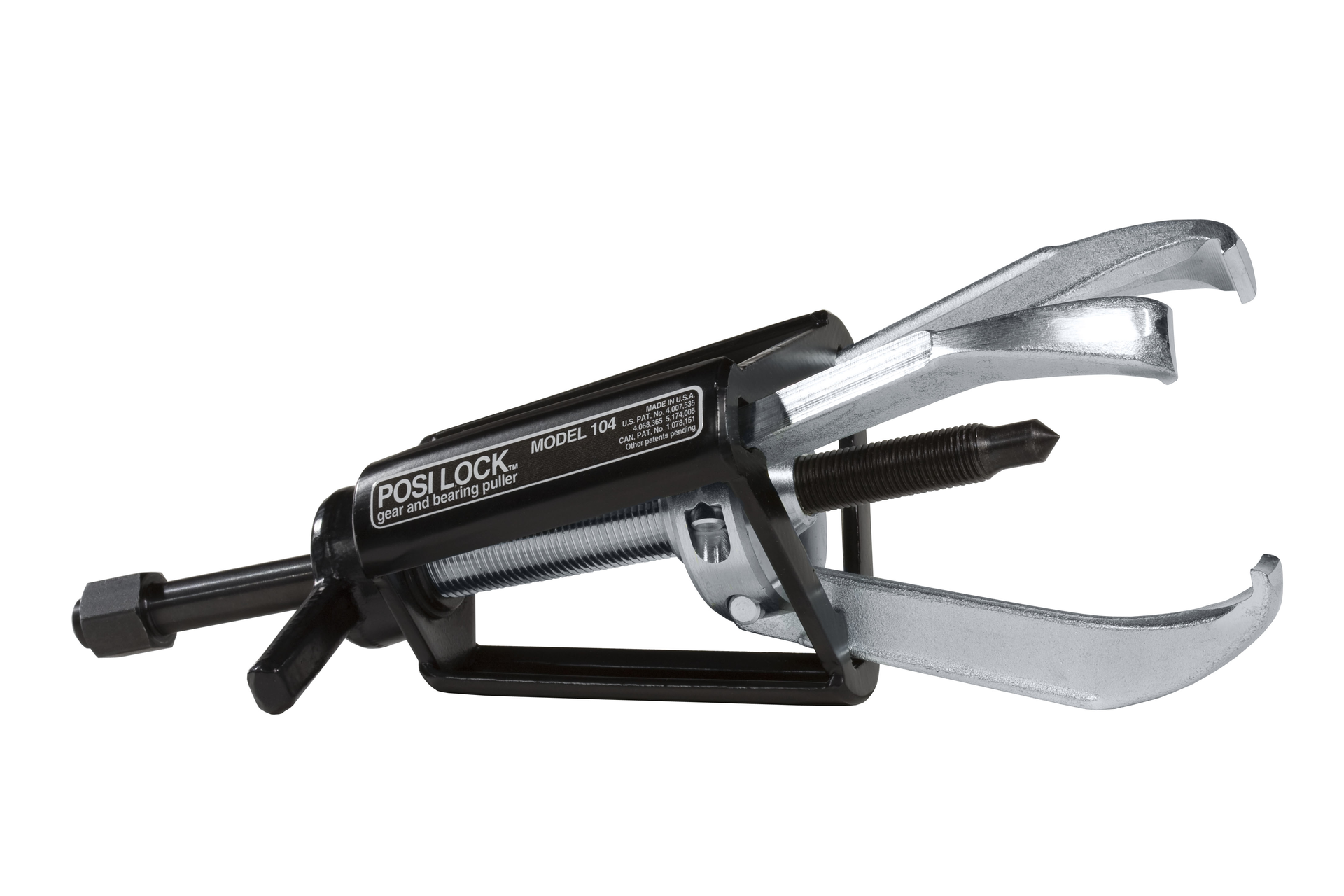 The device's patented, steel Safety Cage holds the jaws open or closed, preventing them from slipping, flexing or snapping back at the user.