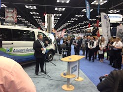 press conference Ed Hoffman announcement of Bi Fuel Autogas Systems 54fda74462a37