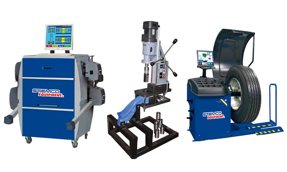 STEMCO announces line of shop equipment launch Vehicle Service Pros