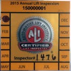 2015 ALI Inspection Label 5547b541c7487
