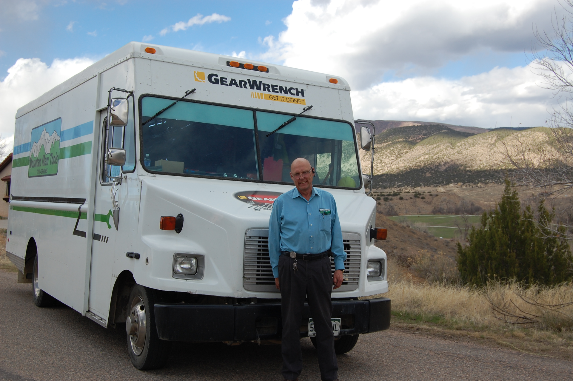Jim Klug, independent distributor and owner of Mountain Man Tools in Canon City, Colo.