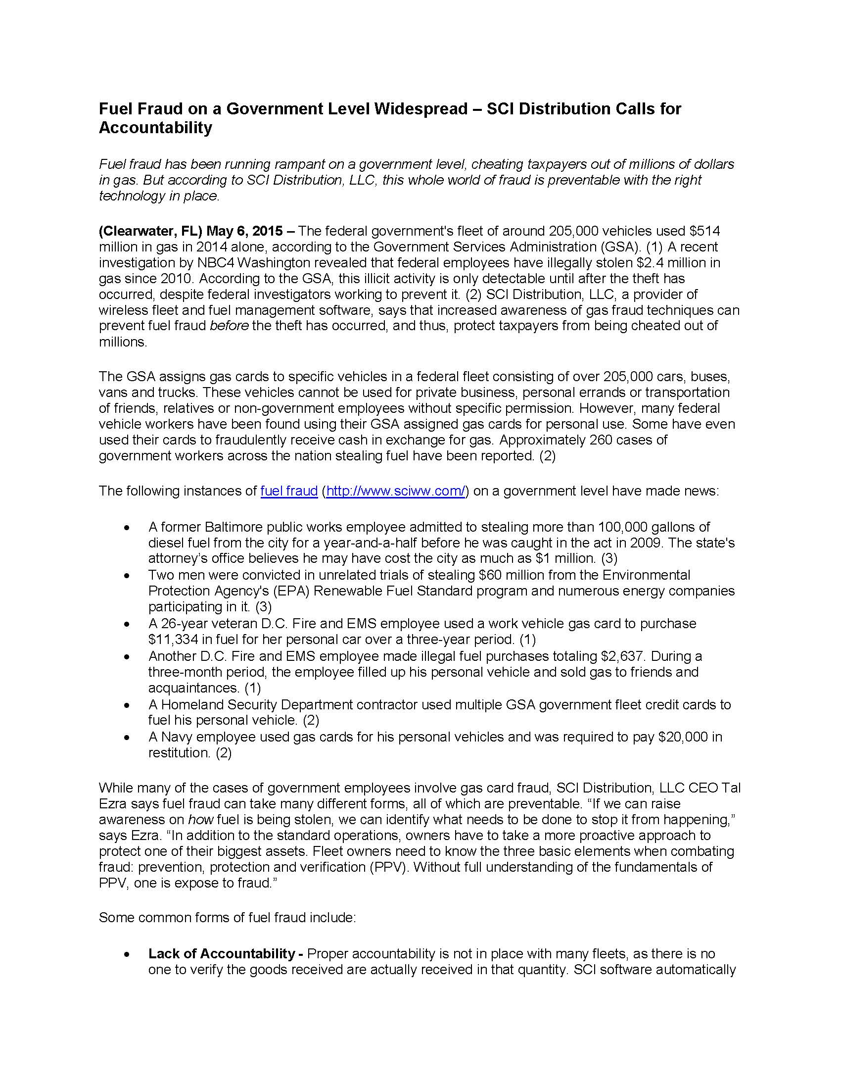 Fuel Fraud On A Government Level Widespread Page 1 554a89e6d7d0f