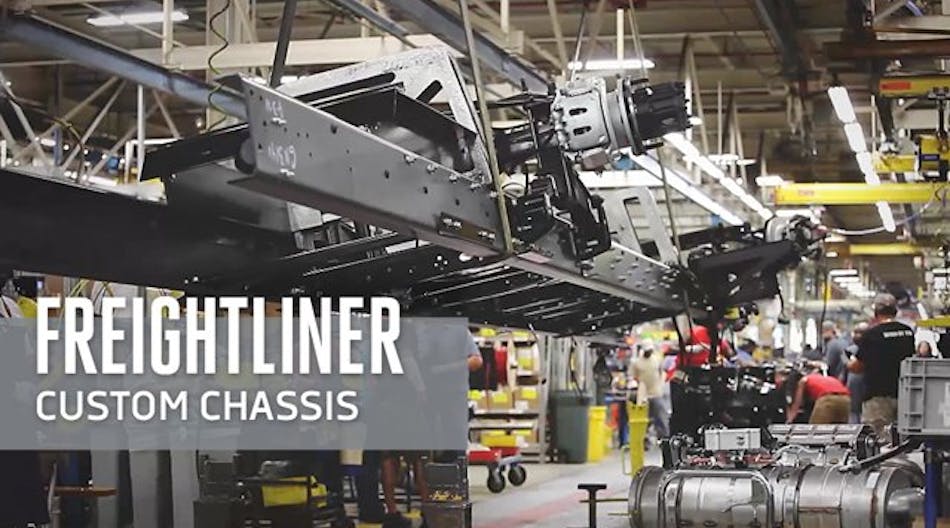 Freightliner custom chassis Video
