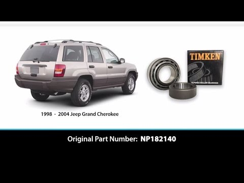 Timken 1998-2004 Grand Cherokee axle bearing Video