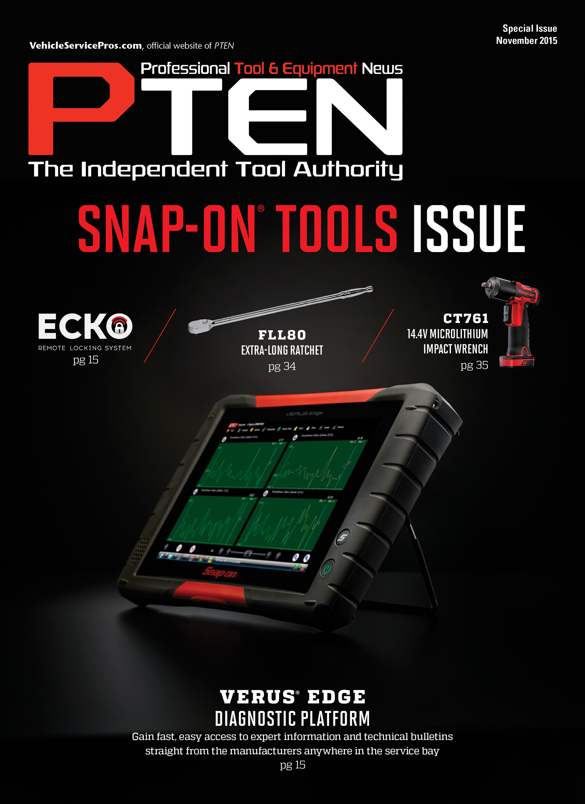 November 2015 - Snap-on Special Issue cover image