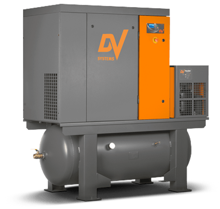 G Series of rotary screw air compressors, Nos. G20, G25, G30 From DV