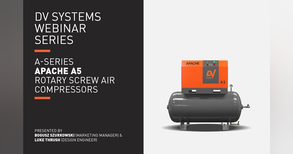 Dv Systems Apache Rotary Screw Air Compressor Webinar Recording Video Vehicle Service Pros Dv Systems Apache Rotary Screw Air Compressor Webinar Recording Video Vehicle Service Pros