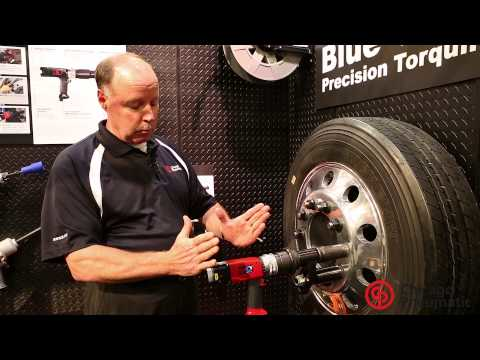 Chicago Pneumatic CP7600 Blue Tork Nutrunner Video SEMA 2014
