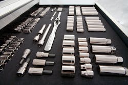 When displaying and demonstrating tool storage accessories, distributors should be aware of each tool's strengths and limitations. Photo courtesy of ToolLodge. When displaying and demonstrating tool storage accessories, distributors should be aware of each tool's strengths and limitations. Photo courtesy of ToolLodge.