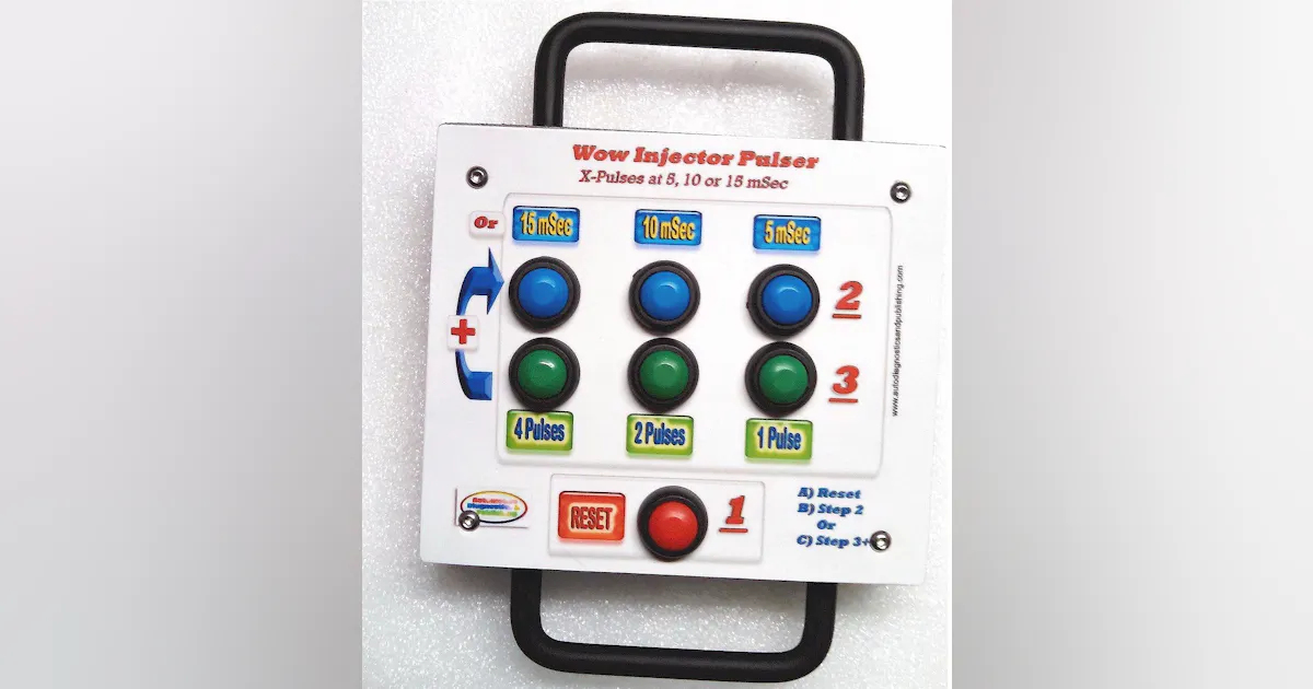 Injector Pulse Controller Automotive Fuel Injector Pulser and Testing Tool | Vehicle Service Pros