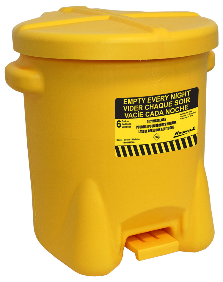 Homak Oily Waste Can 56b4c1df577bc