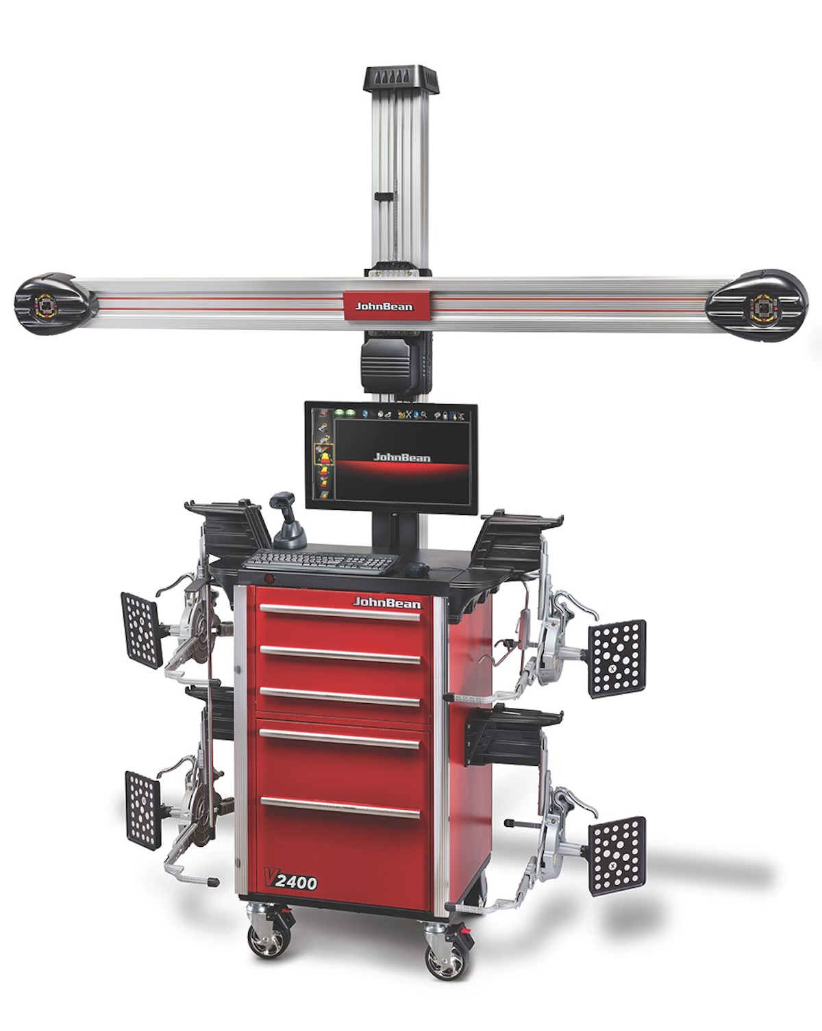 John Bean Wheel Alignment System, No. V2400 From Snapon Equipment