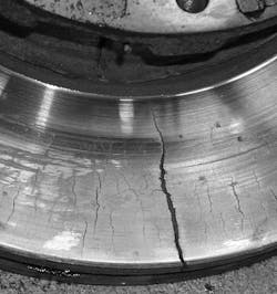 Rotor heat cracks can occur when non-OE replacement pads &ndash; which run hotter &ndash; are used, requiring potential replacement expenses of up to $3,000 for components, labor, and vehicle downtime.