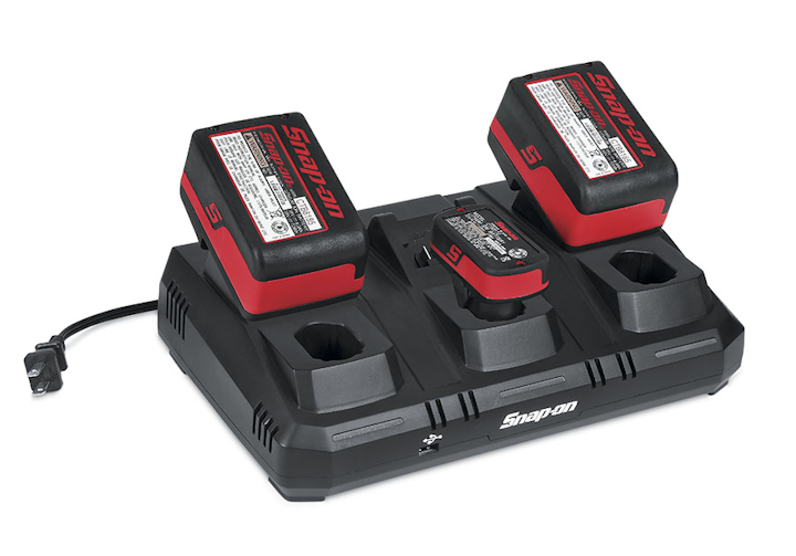 14V/18V MultiBay Charger, No. CTC123 From Snapon Inc. Vehicle