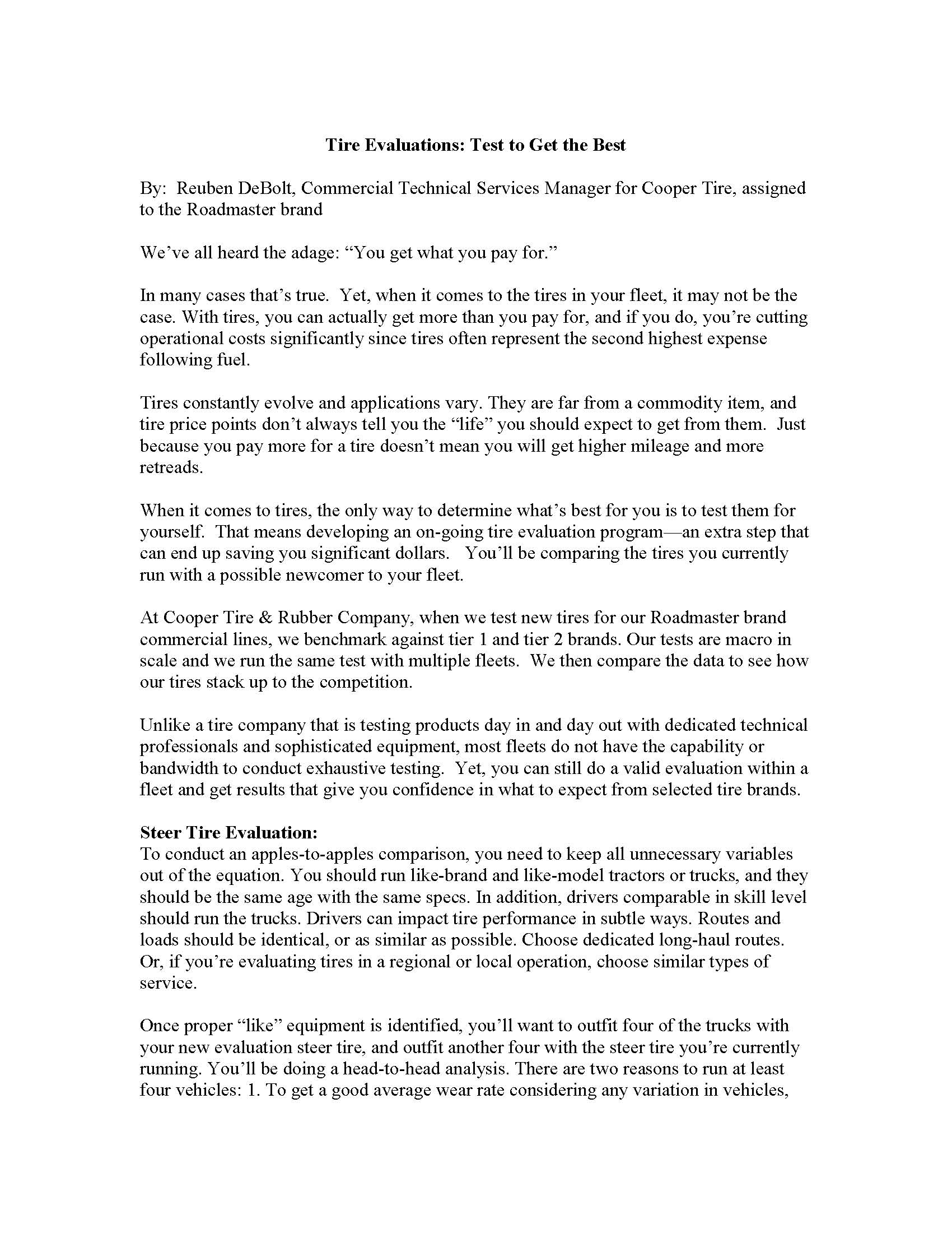 Tire Evaluation Final Pg1 57228340764ed