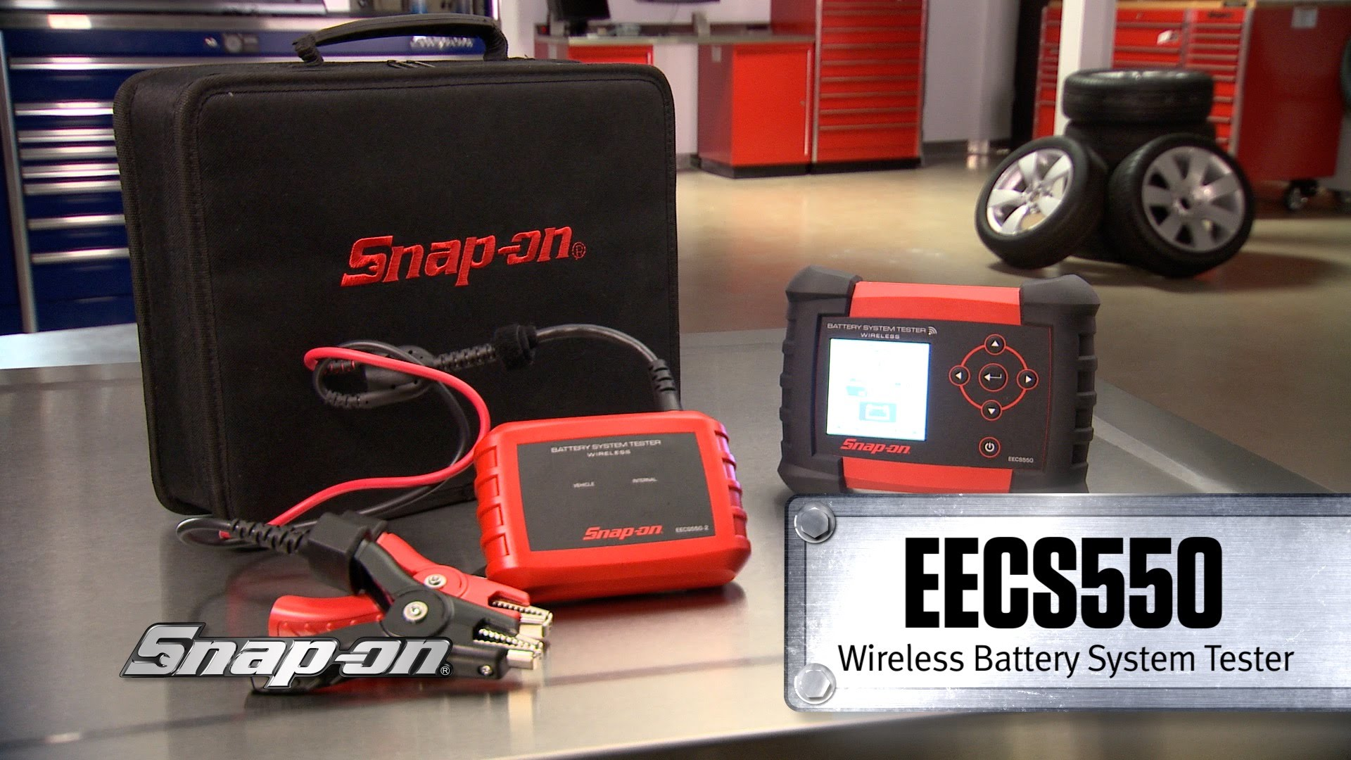 VIDEO Snapon EECS550 Battery Tester Vehicle Service Pros
