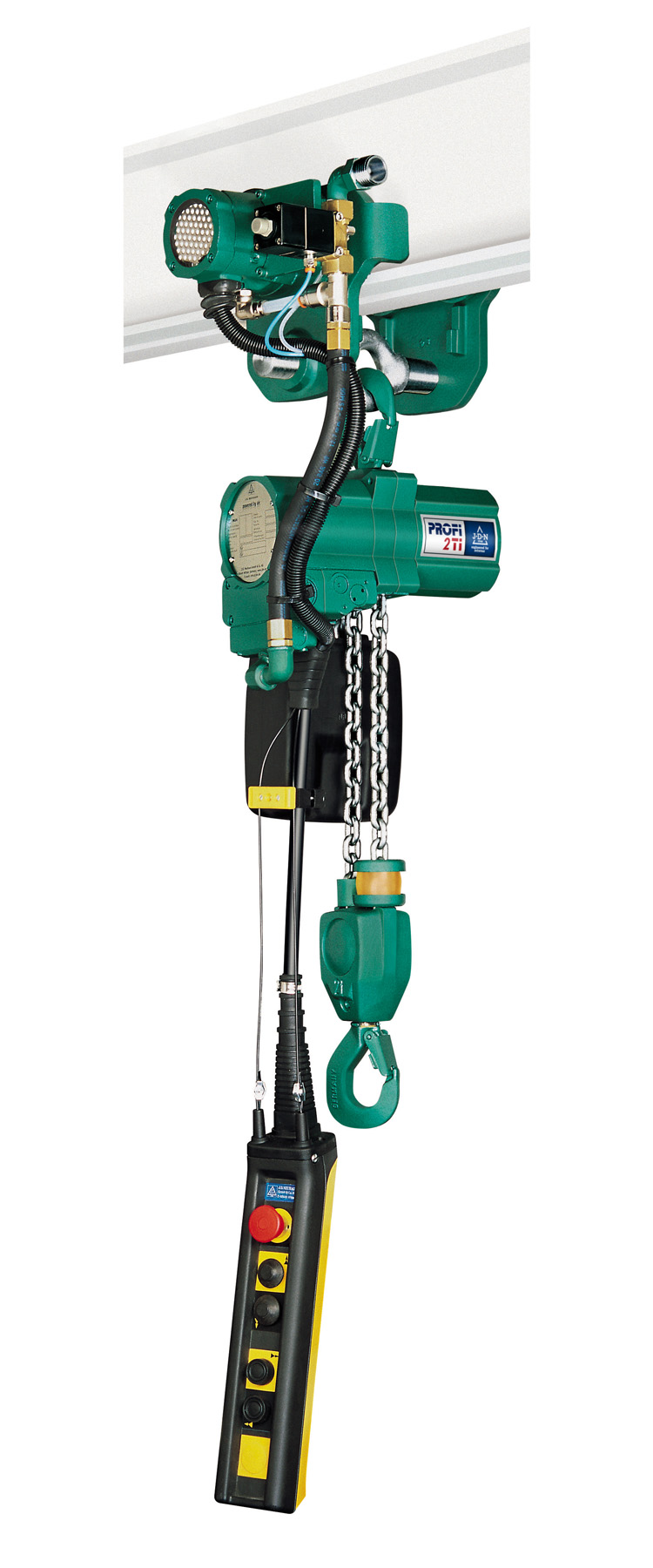 JD Neuhaus Profi range of air hoists 5739d8d47d4ac