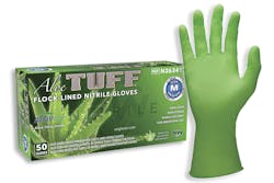 SW Safety Solutions AloeTUFF single use nitrile gloves 573b489578745