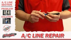 VIDEO S.U.R.&amp; R. A/C Line Repair - Hose to Compression Adapter