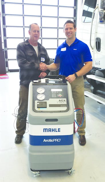 Mahle Service Solutions Donates Ac Machine To Santa Barbara City