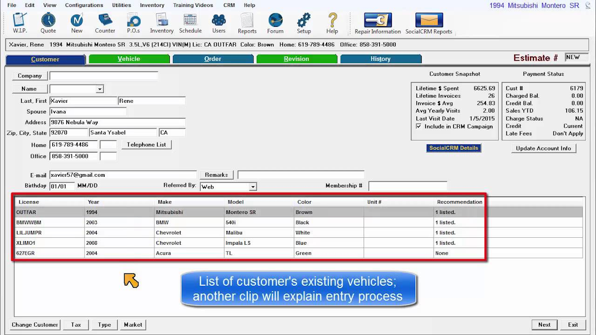 VIDEO Mitchell 1 Manager SE Workflow Review part 1 Vehicle Service